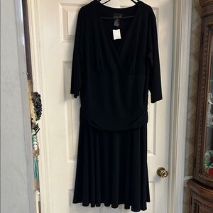 Scarlett Black Long Sleeve Dress